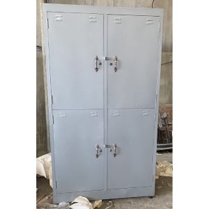 Tủ Locker 4 ngăn - ngang 92cm x cao 1m8, tủ sắt nhiều ngăn cho nhân viên 2