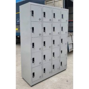 Tủ Locker 20 ngăn - ngang 1m2 x cao 1m8 - Tủ sắt nhiều ngăn dành cho doanh nghiệp 2