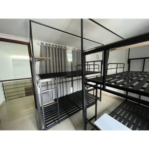 Mẫu giường tầng đẹp giá rẻ - Giường sắt 2 tầng  kí túc xá, bán tại Cofa 5