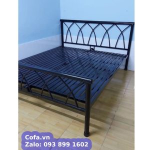 giường sắt ống tròn giá rẻ
