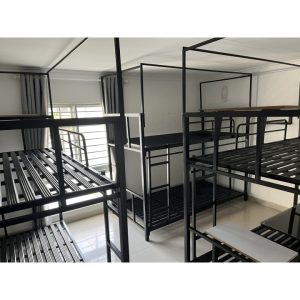 Mẫu giường tầng đẹp giá rẻ - Giường sắt 2 tầng  kí túc xá, bán tại Cofa 6