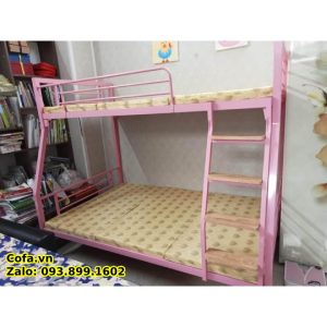Giường tầng sắt cho bé gái - Giường ngủ 2 tầng cho bé giá rẻ tại quận Bình Thạnh, Hồ Chí Minh 10