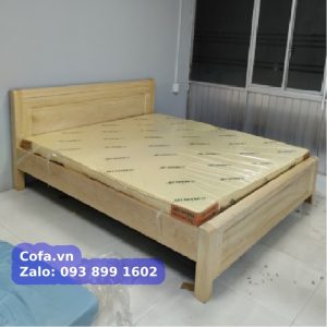 Giường gỗ sồi Nga - Giường ngủ bằng gỗ cao cấp - Chống mối mọt 5