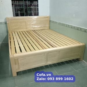 Giường gỗ sồi Nga - Giường ngủ bằng gỗ cao cấp - Chống mối mọt 6