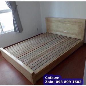 Giường bệt giá rẻ - Giường gỗ sồi bệt kiểu Nhật bệt 3
