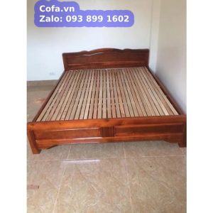 giường ngủ gỗ tự nhiên giá rẻ