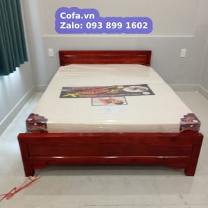 giường ngủ gỗ keo giá rẻ